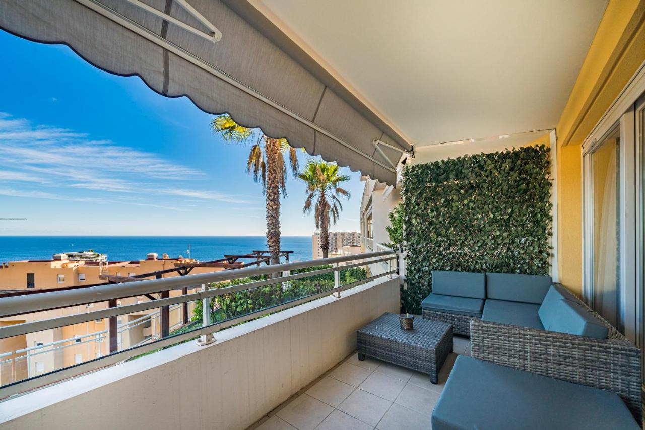 Frontiere Monaco, Terrasse, Vue Mer, Parking - Ab Beausoleil Dış mekan fotoğraf