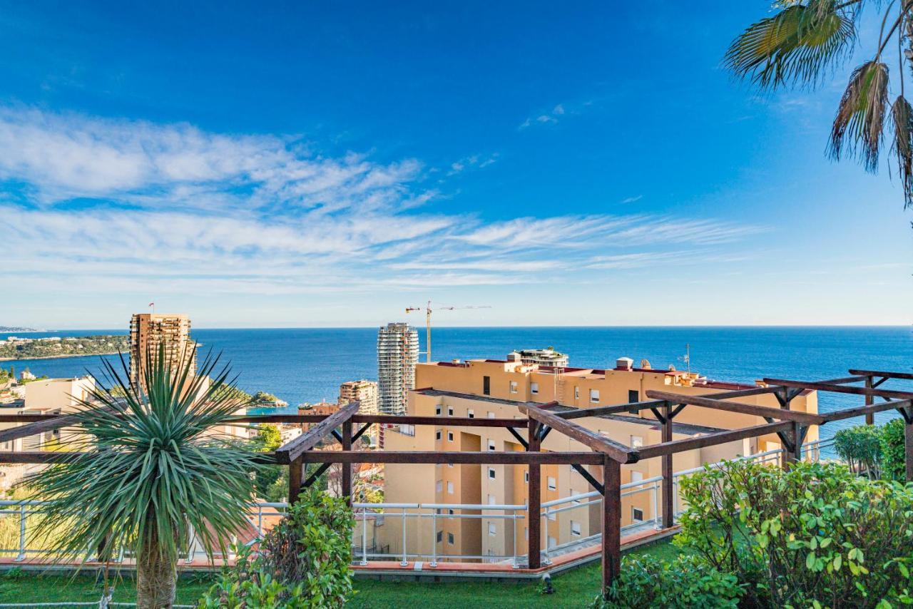 Frontiere Monaco, Terrasse, Vue Mer, Parking - Ab Beausoleil Dış mekan fotoğraf